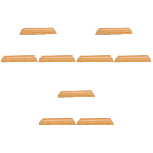 3Pcs Chocolate Whetstone Storage Holder Smooth Surface Home Sharpener 2