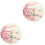 2Pcs Multi Color Paper Parasols Wooden Handle Decorative Wedding Props 5