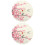 2Pcs Multi Color Paper Parasols Wooden Handle Decorative Wedding Props 7