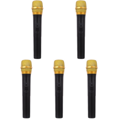 5Pièces Microphone Accessoire Robuste Pour Scène Et Jeu D’enfant 2