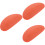 3Pcs Lightweight Brown Silicone Pottery Clay Tools 7
