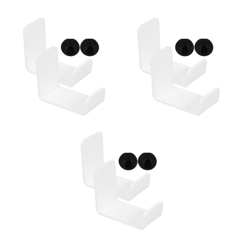 6Ensembles Rangement Casque Simple Élégant 2