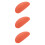 3Pcs Lightweight Brown Silicone Pottery Clay Tools 9