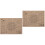 2Pcs Professional PVC Cutting Mat Double-Sided Non-Slip Craft Tool Pad 4