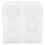3Pcs Acrylic Clear Drawer Storage Box with Six Compartments for Desk 1