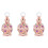 3Pcs Multi Glass Perfume Bottles Reusable Essential Oil Containers 4