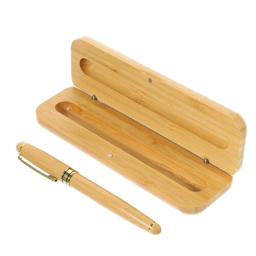 5Ensembles Stylo Plume Élégante Bois Multi-Usage 1