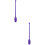 2Paren Paar Ritmische Dans Sticks Paars Comfortabel En 6