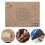 2Pcs Professional PVC Cutting Mat Double-Sided Non-Slip Craft Tool Pad 9