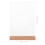 4Pcs Multi-Function Acrylic Sign Stand with Wood Base for Price Tags 11