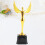 1Pc Durable Plastic Gold Award Trophy for Kids and Educational Use 9
