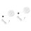 2Pcs White Mini Washing Machine Portable USB Powered Small Laundry 6