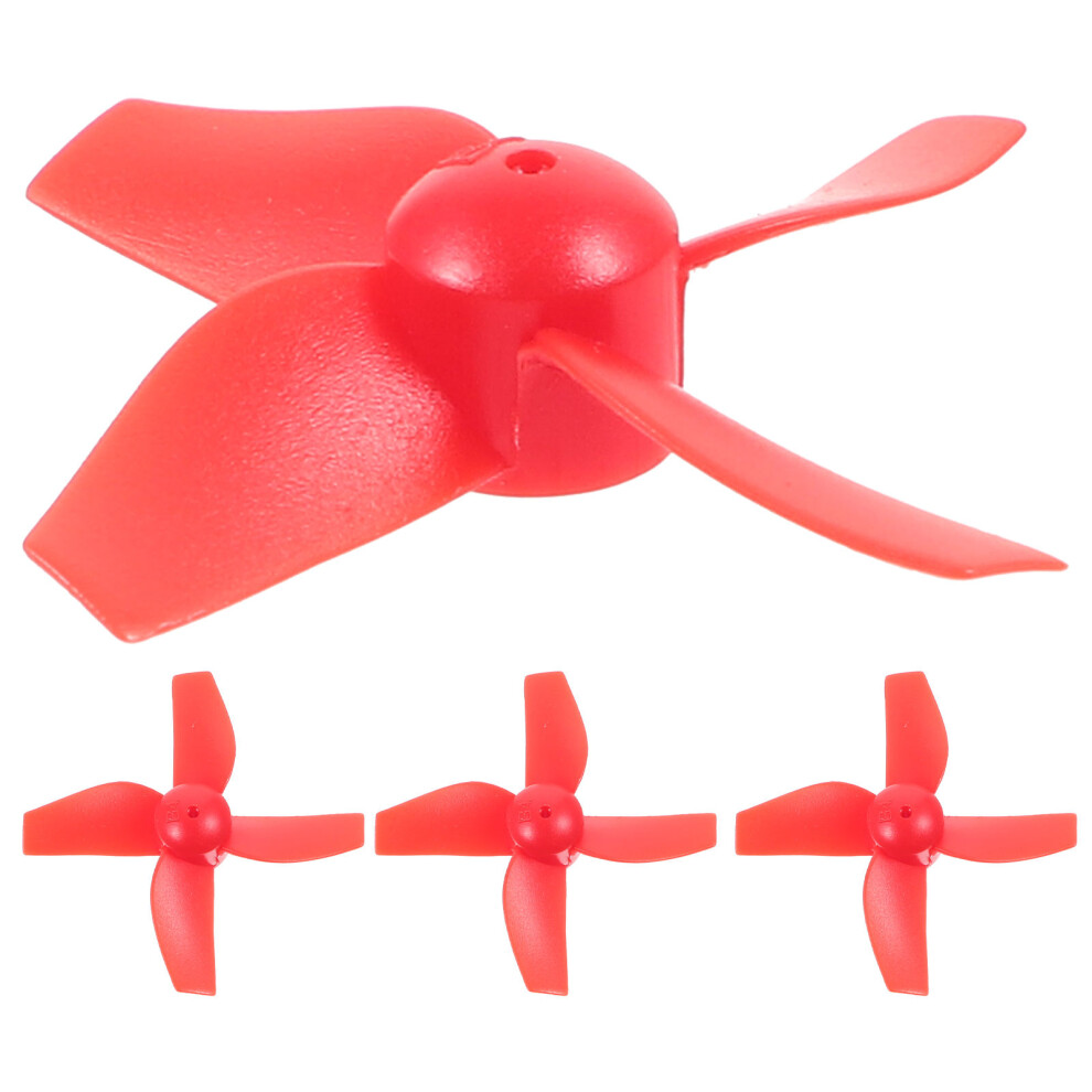 16Pcs Mini Plastic Quadcopter Propeller Parts For Drone Red 353813287718
