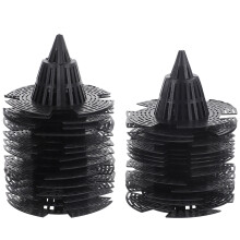 150Pcs Durable Black Plastic Cone Planter Inserts for Garden Pots