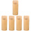5Pcs Bamboo Kitchen Storage Container Flatware Holder for Home Use 5