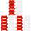 60Pcs Mini Roadblock Model Toy ABS Assorted Color Decorative Playset 4