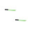 2Pcs Luminous Kids Plastic Halloween Playing Tool Long Cutter Green 10