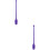 2Paren Paar Ritmische Dans Sticks Paars Comfortabel En 5