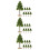 24Pcs Mini Trees Plastic with Stand for Architectural Model Decor 8