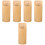 5Pcs Bamboo Kitchen Storage Container Flatware Holder for Home Use 4
