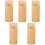5Pcs Bamboo Kitchen Storage Container Flatware Holder for Home Use 3