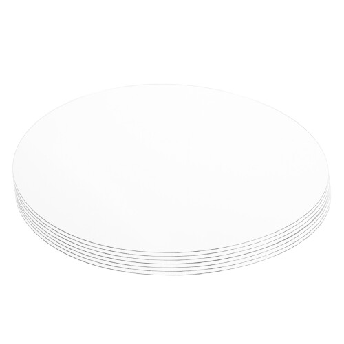 16Pcs Silver Acrylic Self Adhesive Round Mirror Stickers for Decor 2