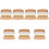 7Sets Multi-Function Mini Cleaning Broom Dustpan White for Tabletop 3