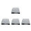 4Pcs Water Writing Cloth for Calligraphy Reusable Grey Practice Mat 6