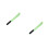 2Pcs Luminous Kids Plastic Halloween Playing Tool Long Cutter Green 8