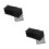 100Pcs Black Dense Grid Mesh Pad for Bonsai Pot Bottom Soil Protection 8