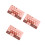 3Pcs Pink Mobile Phone Number Display Plate Temporary Parking Sign 6