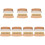 7Sets Multi-Function Mini Cleaning Broom Dustpan White for Tabletop 2