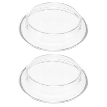 4Pcs Clear High Borosilicate Glass Tea Kettle Lids for Tea Pot Covers