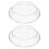 4Pcs Clear High Borosilicate Glass Tea Kettle Lids for Tea Pot Covers 1