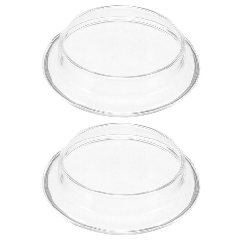 4Pcs Clear High Borosilicate Glass Tea Kettle Lids for Tea Pot Covers