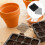 100Pcs Black Dense Grid Mesh Pad for Bonsai Pot Bottom Soil Protection 11