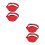 4Pcs Microphone Waist Bag Polyester Adjustable Mic Holder 4