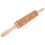 4Pcs Khaki Decorative Rolling Pin for Dough Wooden Embossed Baking Set 1