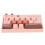 3Pcs Pink Mobile Phone Number Display Plate Temporary Parking Sign 2