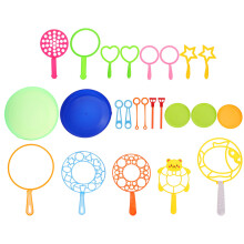 96St Bubbelstokjes Set, Vrolijke Kleuren, Stevig Plastic Voor Kinderen