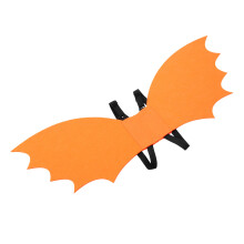 5Pcs Orange Cosplay Bat Wings Eva Fabric Halloween Party Costume