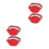 4Pcs Microphone Waist Bag Polyester Adjustable Mic Holder 7