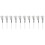 5Pairs Professional Drum Wire Brush White Wood Handle for Drum Sets 8