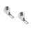 2Pcs Retractable Height Measuring Device White ABS Wall Chart for Kids 7