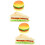 4Pcs Stable PU Artificial Bread Model Realistic Fake Sandwich Prop 7