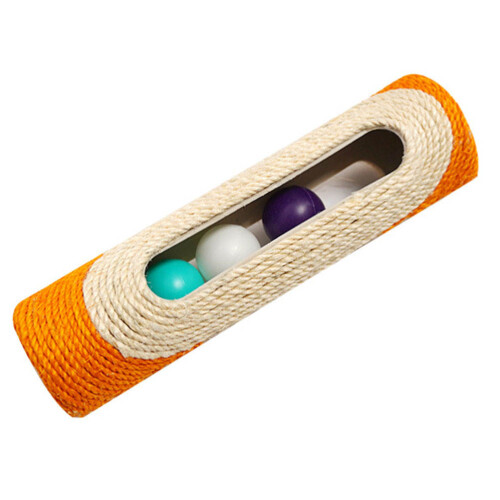 2Pcs Kitten Plaything Sisal Cat Scratching Toy Indoor Durable