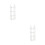 2Pcs White Hanging Closet Organizer Foldable Multi-Layer Storage Rack 5