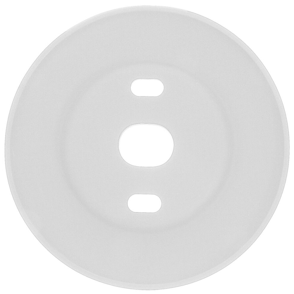 5Pcs Home Use White Thermostat Wall Plate Cover Soft Silicone Trim 063188989079