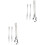 2Sets Rvs Escargot Servierset Met En En Sterk 5