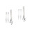 2Sets Rvs Escargot Servierset Met En En Sterk 6